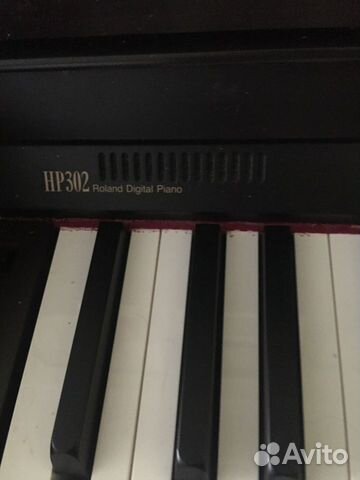 Цифровое пианино roland hp302 объявление продам