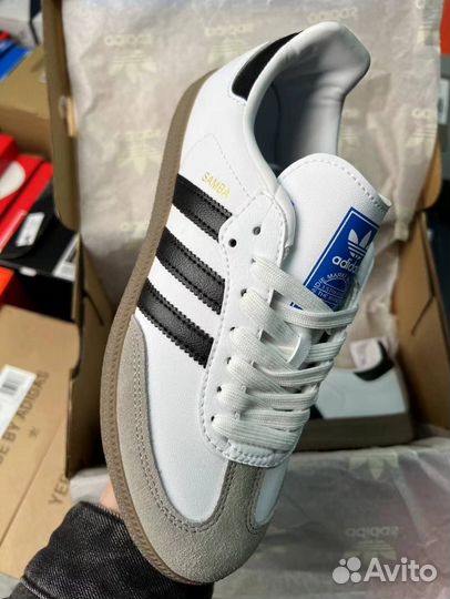 Adidas Samba White OG Веган vegan