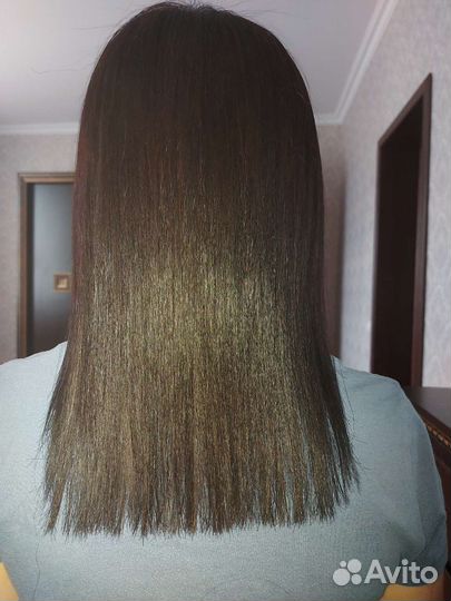 Кератиновое выпрямление