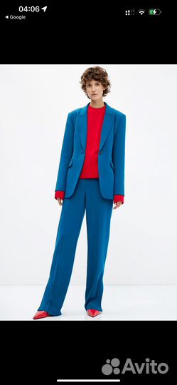 Брючный костюм lime