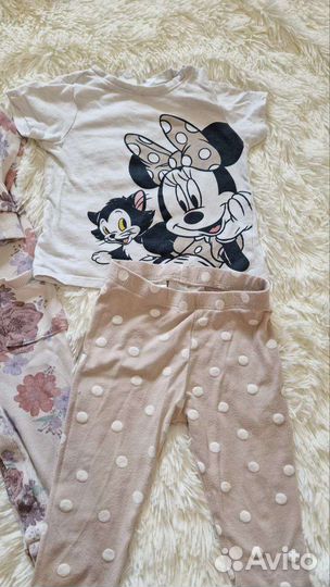 Комбинезон в рубрик, комплект H&M 74 см