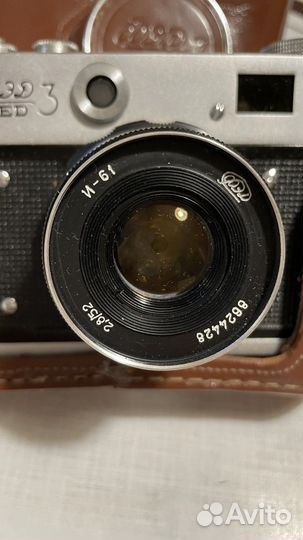Плёночный фотоаппарат фэд-3