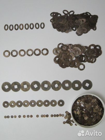 Пайетки металлические для рукоделия