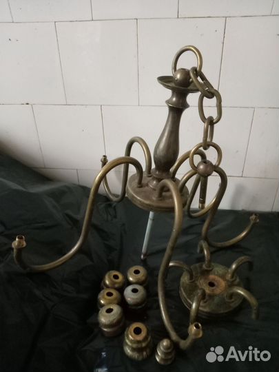 Люстра потолочная подвесная бу