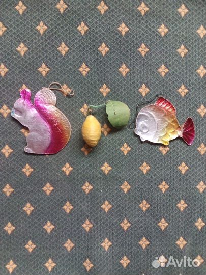 Ёлочные игрушки СССР