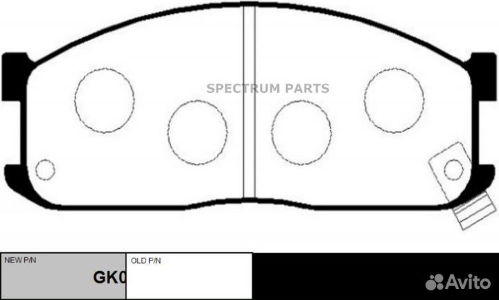 CTR GK0517 Колодки CTR GK0517 (ckkk-11)