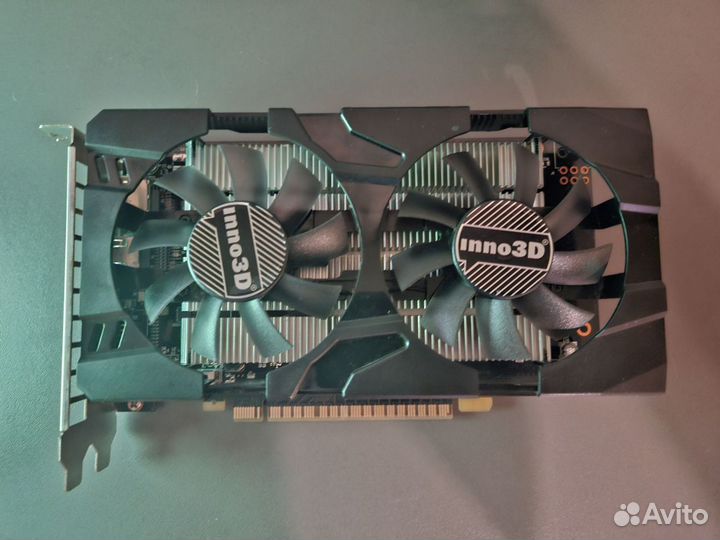 Видеокарта inno3D GTX 1050ti 4gb gddr5