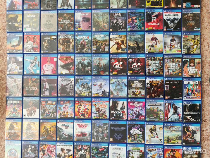 Коллекция Игр На Sony PS4