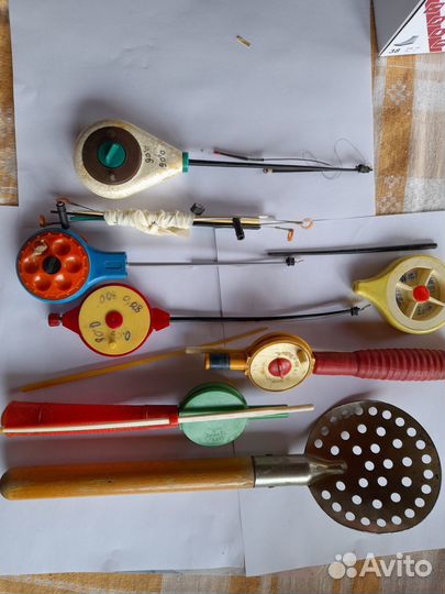 Удочки для зимней рыбалки СССР
