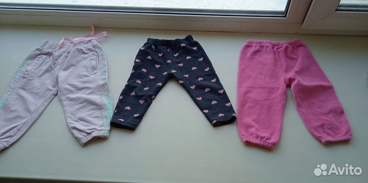 Пакет вещей для девочки 74-92