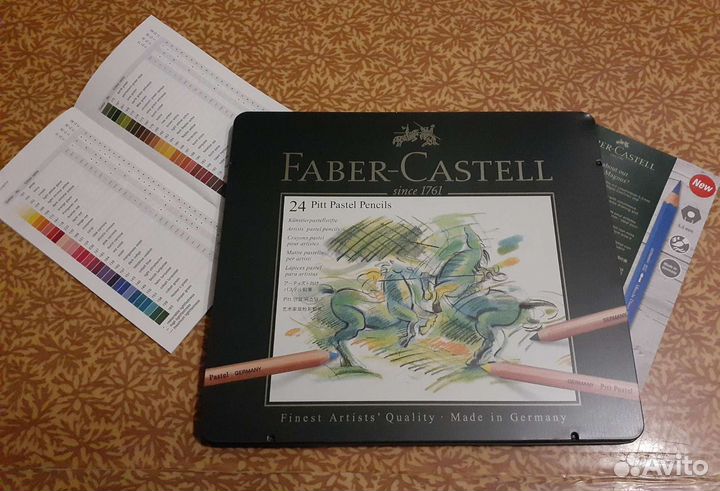 Пастельные карандаши от Faber Castell