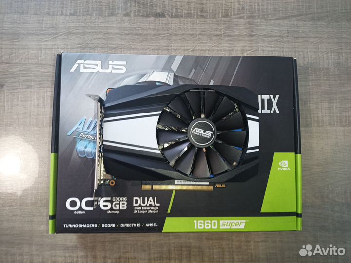 Asus Phoenix GTX 1660 super OC 6gb