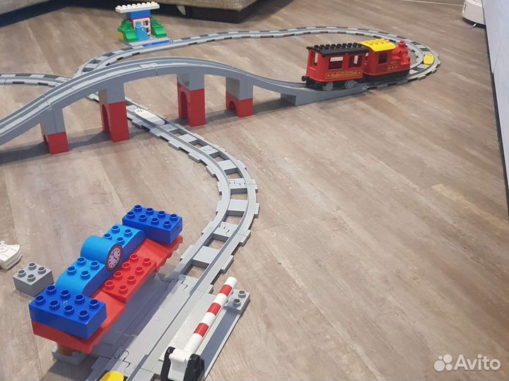 Lego duplo железная дорога