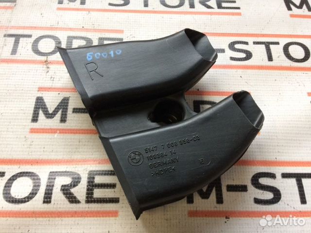 Воздуховод печки задний правый Bmw 5-Series E60