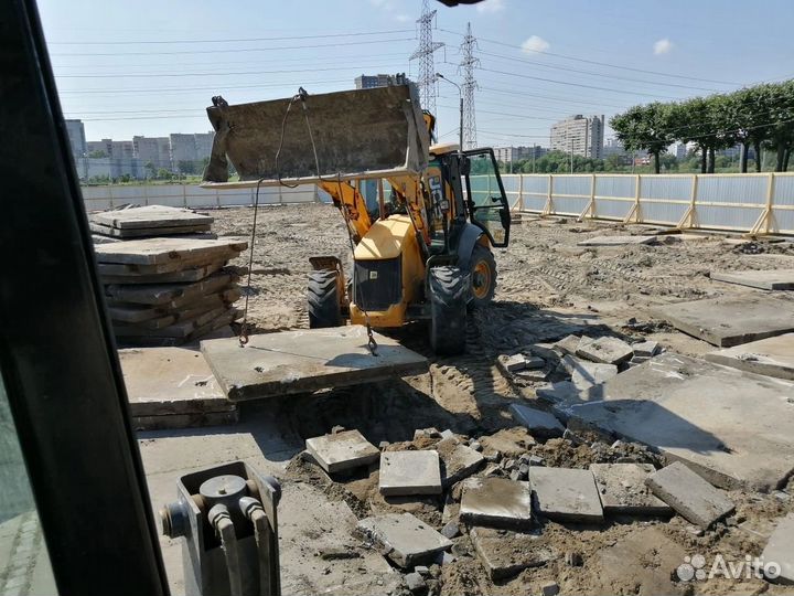 Услуги экскаватора погрузчика jcb 4cx