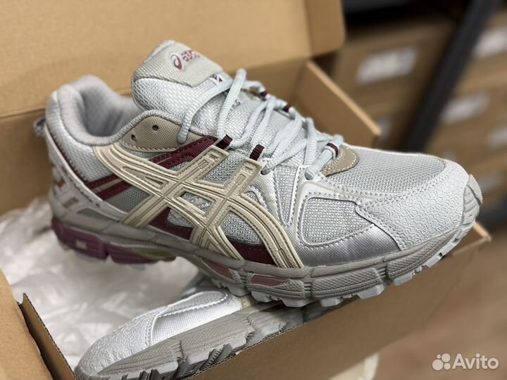 Кроссовки asics gel kahana 8 серые