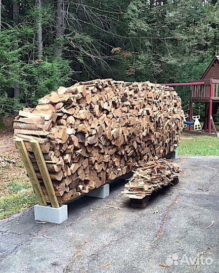 Дрова в укладку