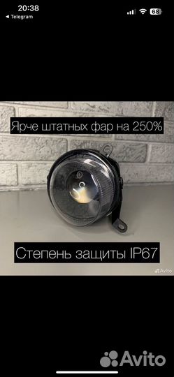 Линзованные LED птф