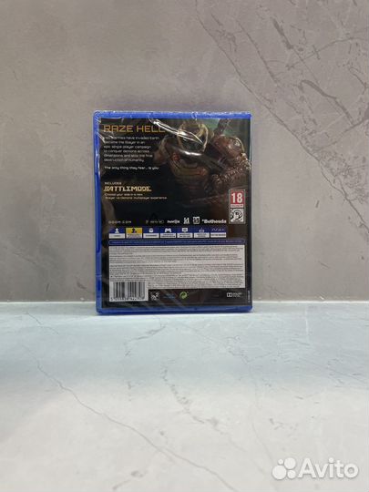 Диск Doom Eternal игра для PS4