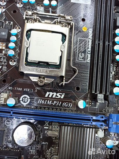 Материнская плата MSI 1155