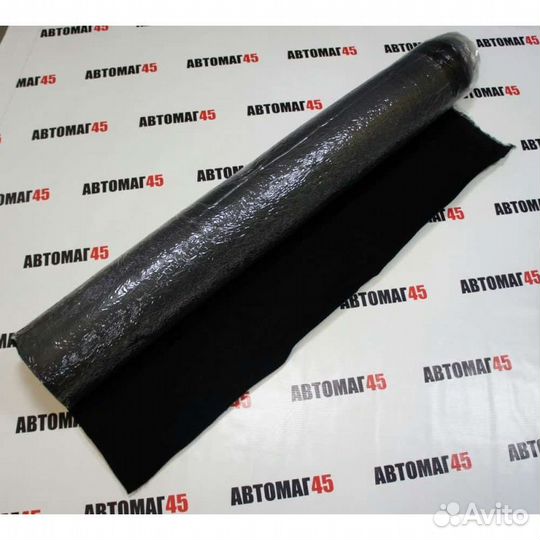 Карпет акустический самоклеющийся 1м х 1,5м черны