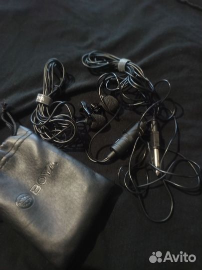 Петличный микрофон boya
