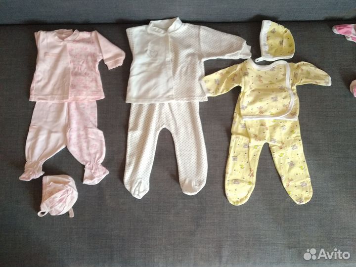Одежда для девочки с 0-6 месяцев