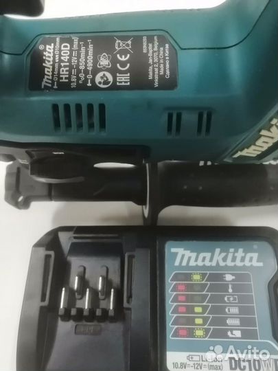 Аккамуляторный перфоратор makita HR140D