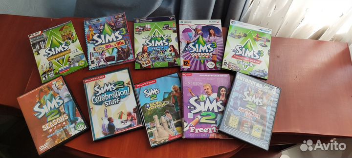 Продаю диски sims2+sims3