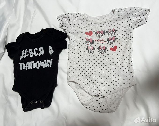 Вещи пакетом на девочку 74-92