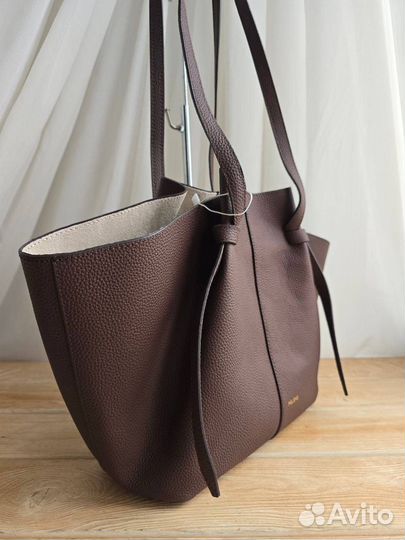 Сумка из натуральной кожи Polene