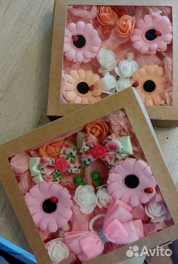 Подарочные наборы резинки ручной работы