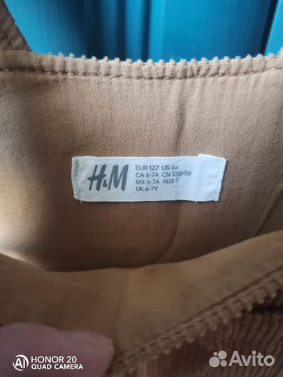 Вельветовый комбинезон H&M