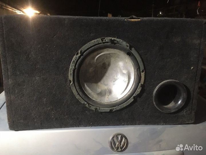 Короб для сабвуфера 12 на трубе