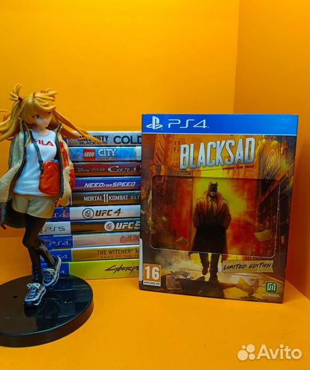 Blacksad Limited Edition для PS4 б/у русская верси