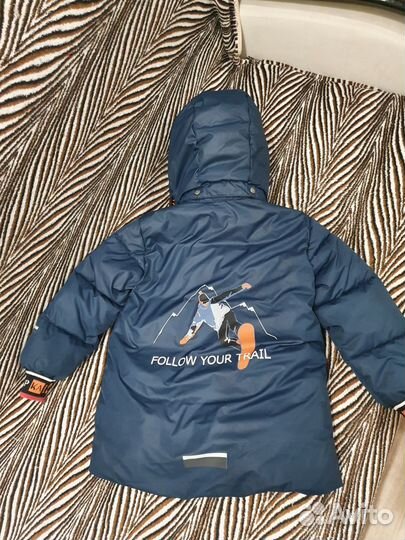 Куртка зимняя для мальчика р 116
