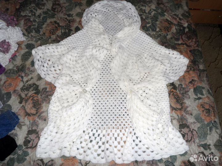 Шаль,безрукавка и накидка-болеро на любой размер