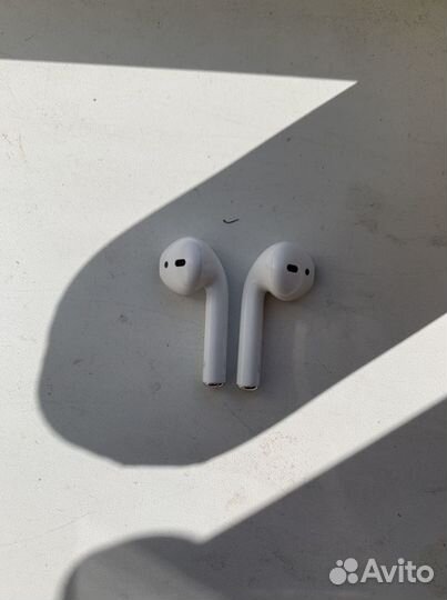 Наушники airpods 1 без кейса