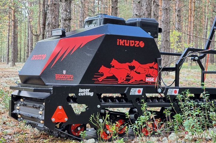 Мотобуксировщик ikudzo 1250/500 K9