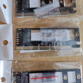 Переходник ssd с м2 на pci ex