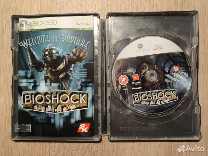 BioShock Steelbook xbox 360 лицензия