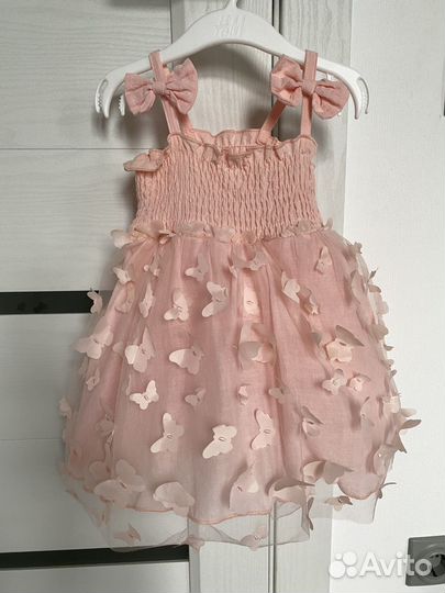 Нарядное платье для девочки 86-92