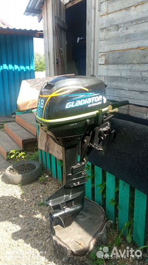 Лодка пвх hunter 310A мотор Gladiator 9.8