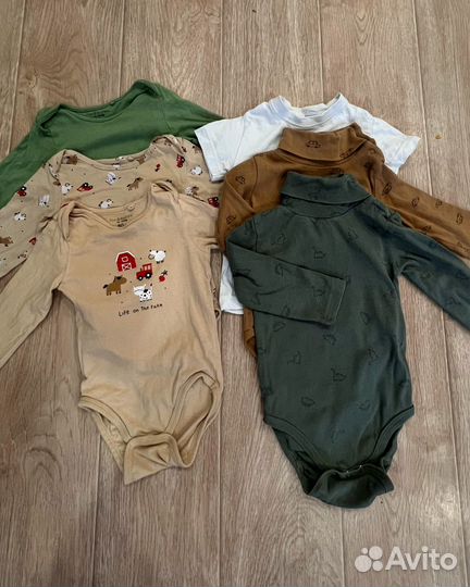 Вещи пакетом на мальчика 74-80-86