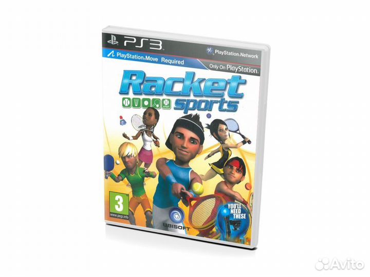 Racket Sports, английский (PS3)