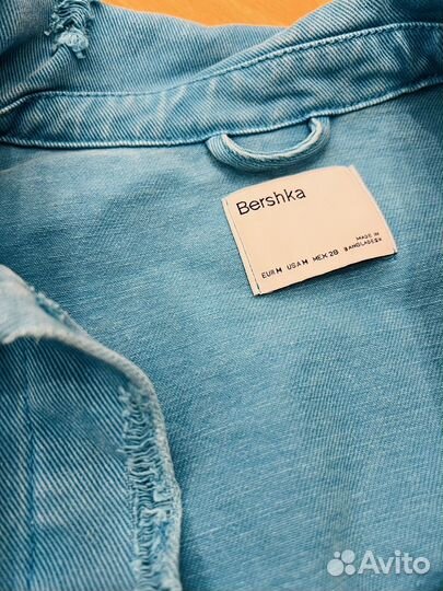 Джинсовая куртка bershka