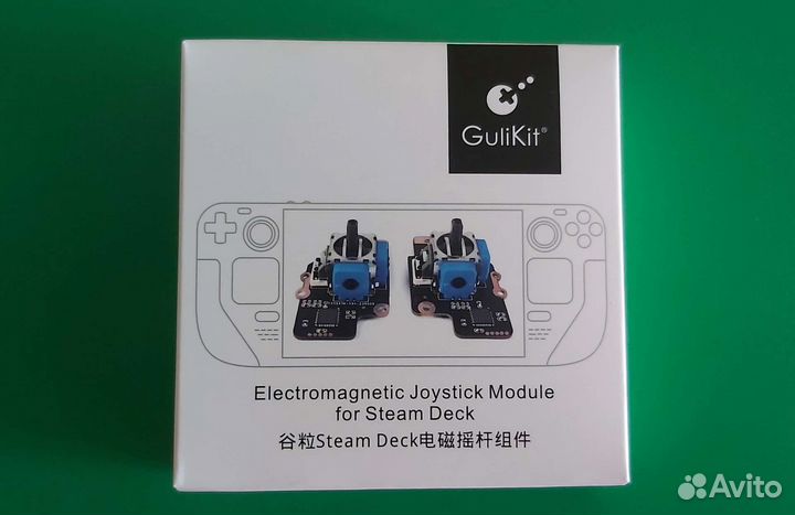 Cтики GuliKit на Steam Deck