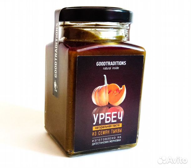 Урбеч из тыквенных семечек (260 мл)