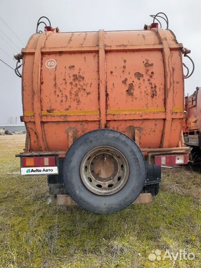 Мусоровоз на базе камаз