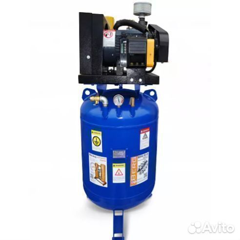 Компрессор 4 кВт винтовой на ресивере